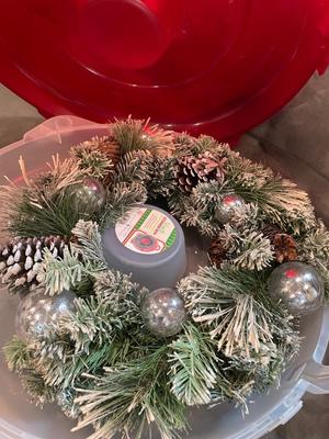 Balsam Fir Christmas tree, wreath, and wrap