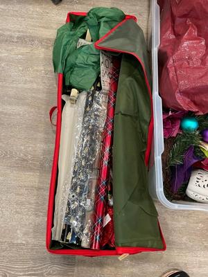 Balsam Fir Christmas tree, wreath, and wrap