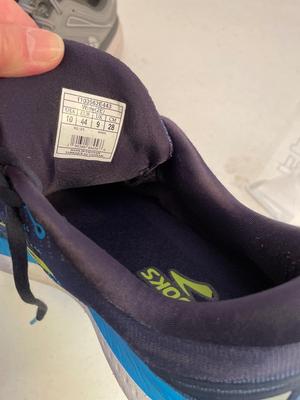 Three pair of quality running shoes