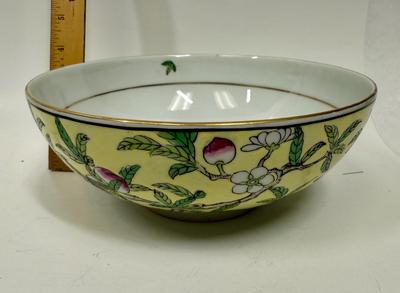 Vintage KS Original Kasuga Imari Ware Japan Porcelain Decorative Bowl Floral