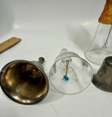 Hand Bell Lot: 7 Assorted Bells