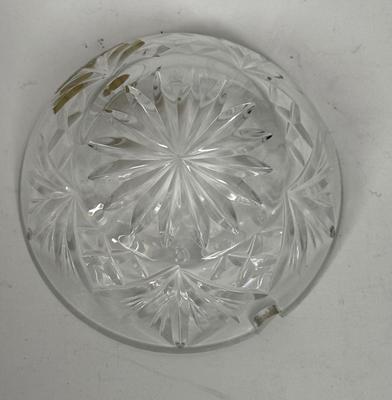 Crystal Lenox One slot Ashtray, label still attached