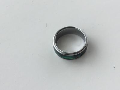 Colorful unmarked beautiful ring