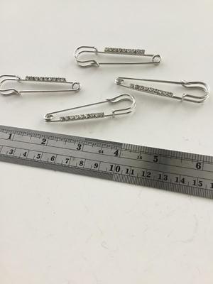 Beautiful rhinestone fashion safety pins