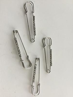 Beautiful rhinestone fashion safety pins