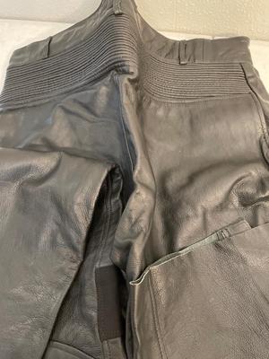 River Road leather chaps size 34