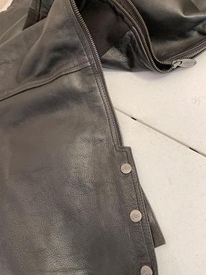 River Road leather chaps size 34