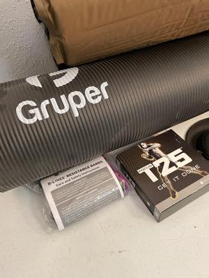 Matts and miscellaneous exercise equipment