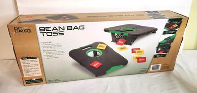 Lot #98 GoGater Bean Bag Toss Set (new) and Vintage Target Toss Game