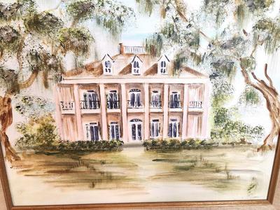 Lot #99 Oriignal Painting - Acrylic on Canvas - Oak Alley Plantation