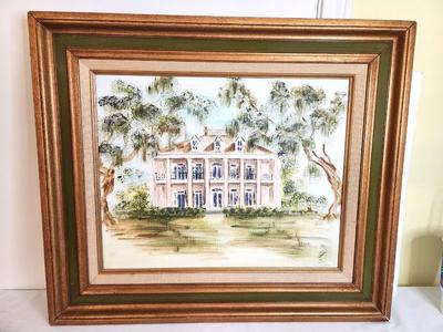 Lot #99 Oriignal Painting - Acrylic on Canvas - Oak Alley Plantation