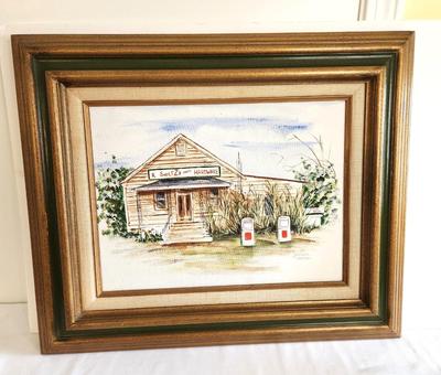 Lot #103 Original Painting - Acrylic on canvas - "Bucktown" - signed