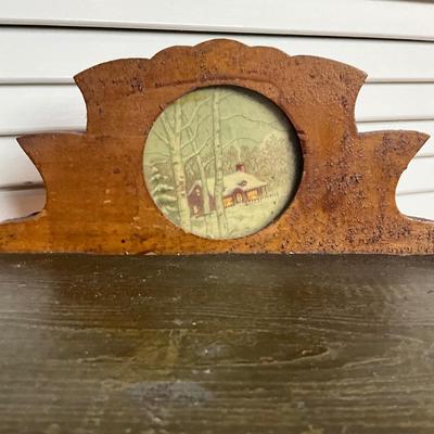 UBC 666 Antique Victorian Doll / Salesman Sample Glass Door Cabinet
