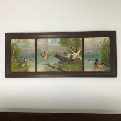 UBC680 Antique Victorian Duck Print