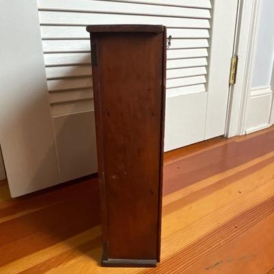 UBC683 Antique Doll Wooden Wall Shelf