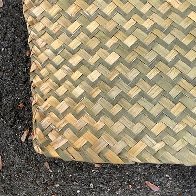 P686 NEW Custom Herringbone Weave Seagrass Rug