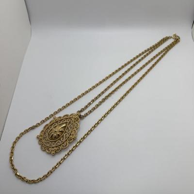 Ornate Medallion Style Gold Necklaces & More (ST-HS)