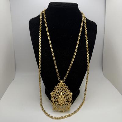 Ornate Medallion Style Gold Necklaces & More (ST-HS)