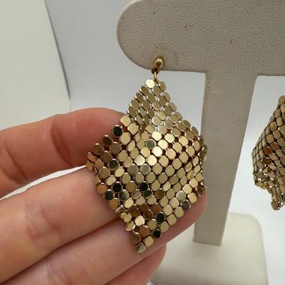 Unique Collection of Gold & Silver Brooches, Earrings, & Bracelets (ST-HS)