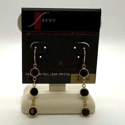 Swarovski Brooches, Earrings, & Necklace (ST-HS)