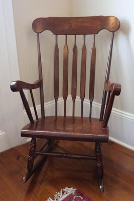 Solid Wood Rocking Chair