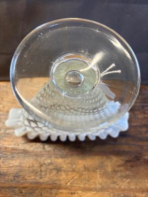 Fenton fan vase