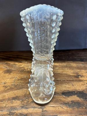 Fenton glass lace up boot