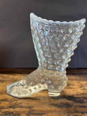 Fenton glass lace up boot