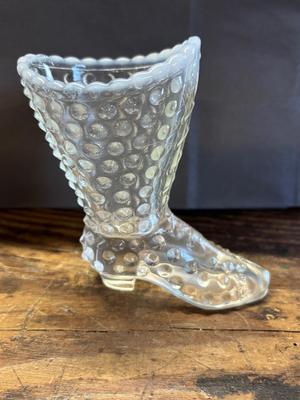 Fenton glass lace up boot