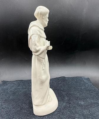 Sale Photo Thumbnail #194: Some damage the figurine;s hands, see photos for details. Approx. 10" tall.