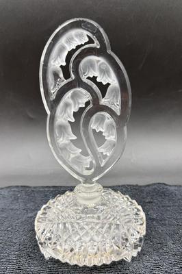 Vintage Irving W Rice IRICE Perfume Bottle Lily of the Valley Dauber Stopper