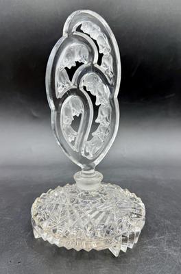 Vintage Irving W Rice IRICE Perfume Bottle Lily of the Valley Dauber Stopper