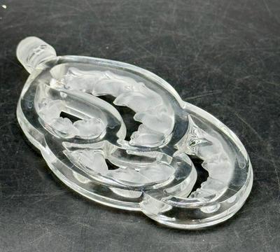 Vintage Irving W Rice IRICE Perfume Bottle Lily of the Valley Dauber Stopper