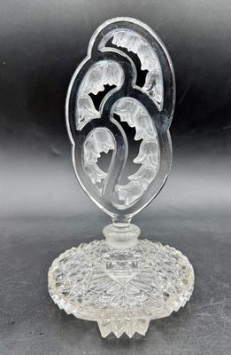 Vintage Irving W Rice IRICE Perfume Bottle Lily of the Valley Dauber Stopper