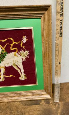 Vintage Sunset The Christmas Unicorn 6050 Needlepoint