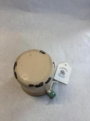 Tin coffee mug