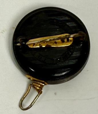 Antique KETCHAM & MCDOUGALL Retractable Chain Brooch Pin Watch Key 1910's