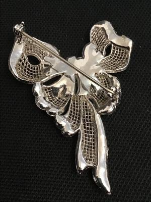 Vintage Art Deco Rhinestone Brooch