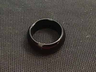 Glass Ring Size 6