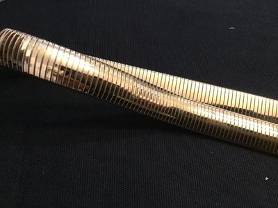 NYC Accessocraft Gorgeous Rhinestone Gold Ton Buckle Expansion. Great Condition
