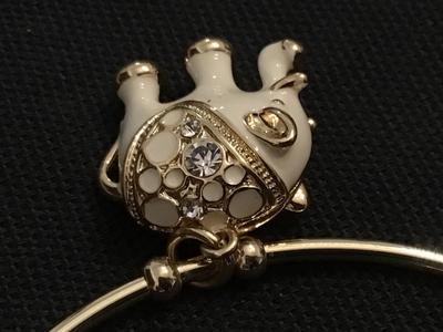 Enamel and CZ Bracelet