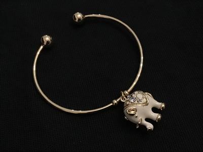 Enamel and CZ Bracelet