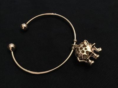Enamel and CZ Bracelet