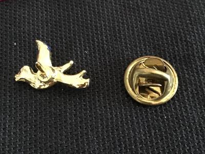 Vintage Blue Bird Lapel Pin