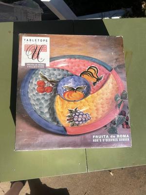 Salsa & Chips, Appetizer Side dish Serving platter