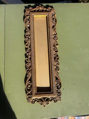 Ornate Rectangular Wooden Frame