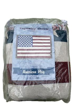 American Flag Blanket