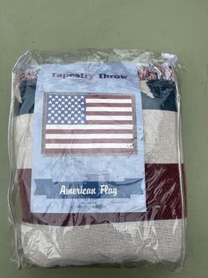 American Flag Blanket