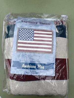 American Flag Blanket