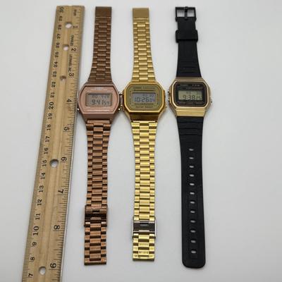 Three Casio Wristwatches (ST-HS)